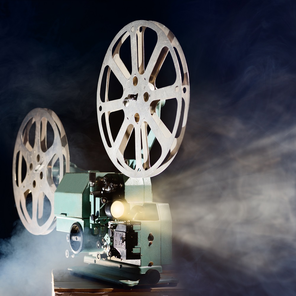 retro projektor filmowy